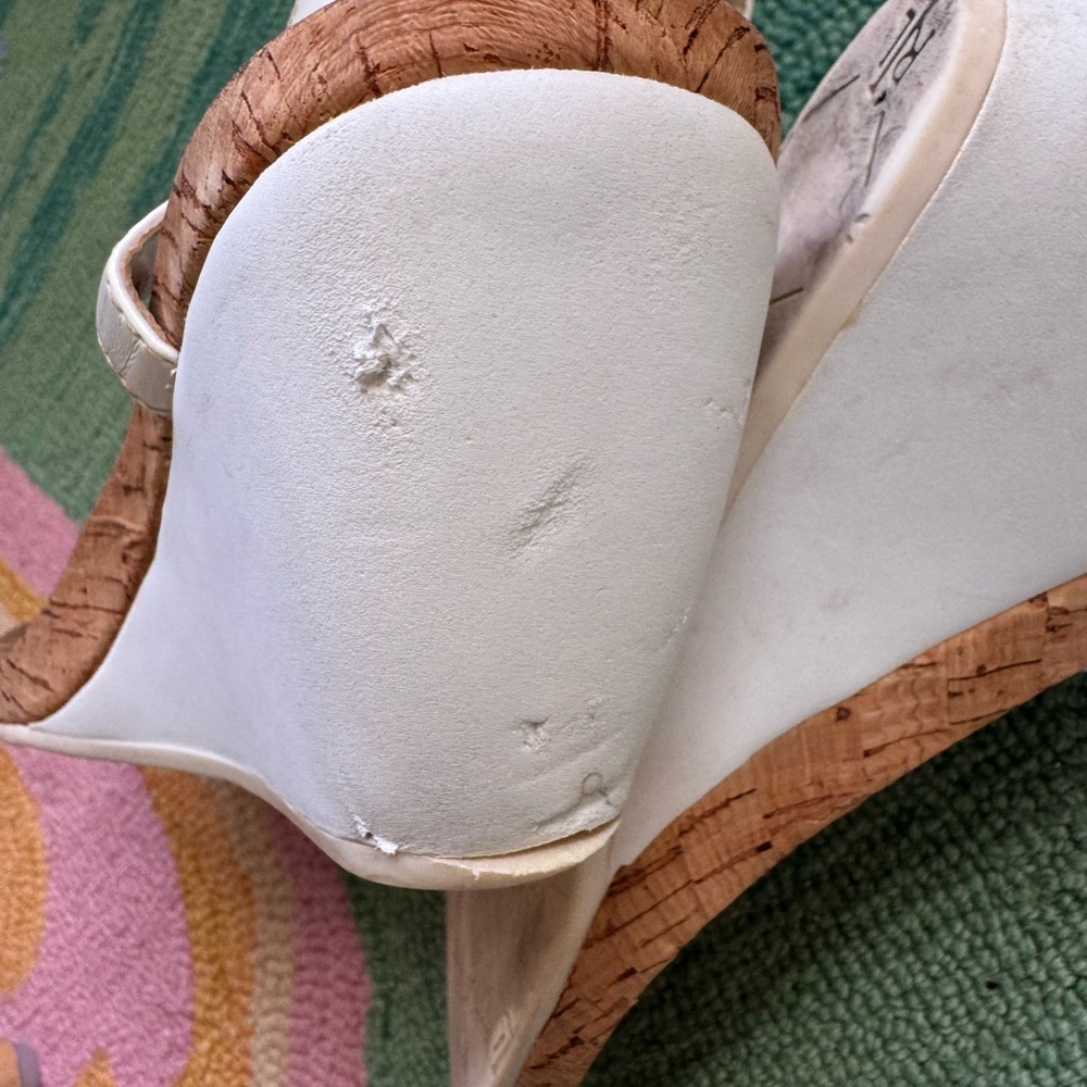 Ralph Lauren Reeta Cork Wedge Size 6.5 - Picture 9 of 9